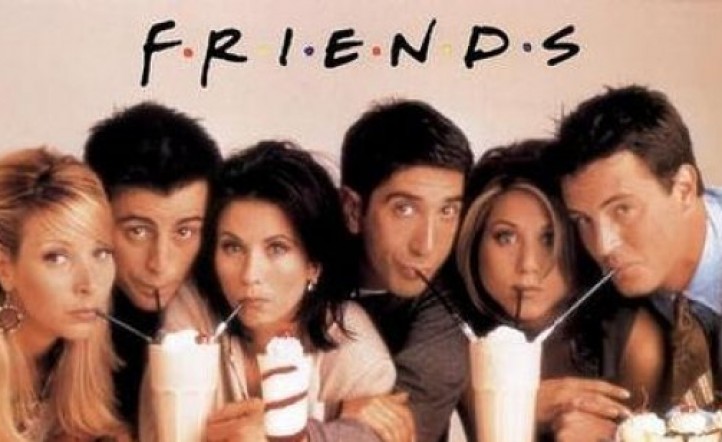 El elenco de Friends en 1994,