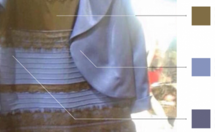 La explicación científica de por qué el vestido se ve de distintos colores  