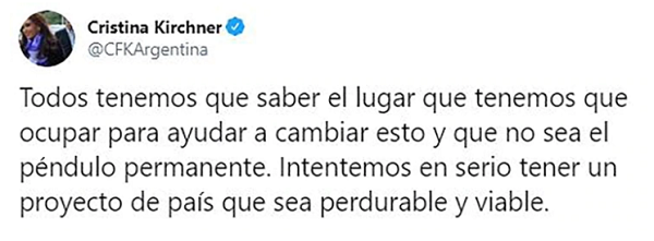 Tuit CFK