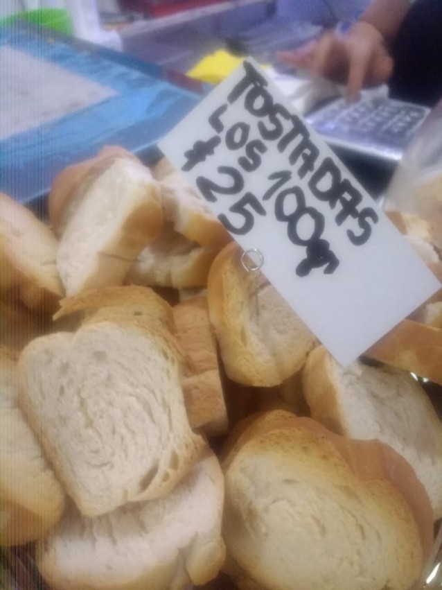 tostadas pan