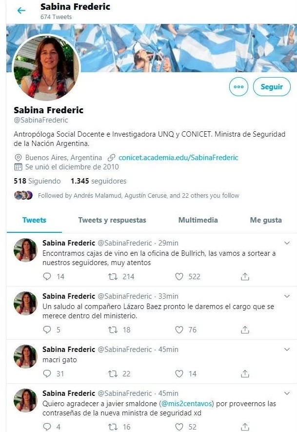Hacker Sabrina Frederic