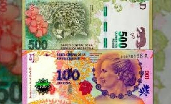 billetes pesos argentina
