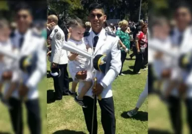 policia federal baleado