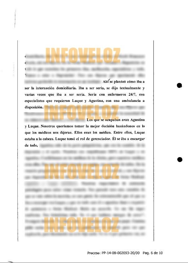 declaracion jana maradona