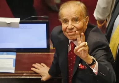 Carlos Menem Senado