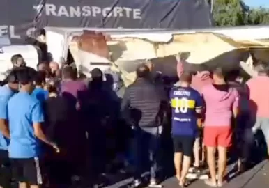 saquearon camion panamericana