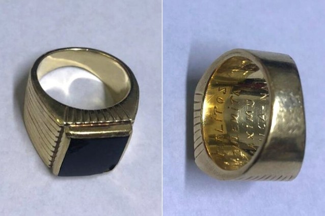anillo carlos menem