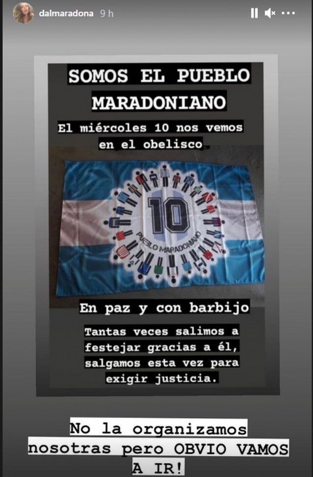 dalma maradona contra morla