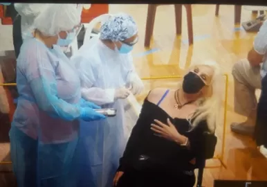 susana gimenez vacunada