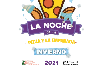 Noche la pizza y la empanada