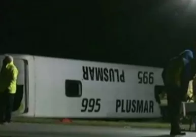 micro accidente ruta 2