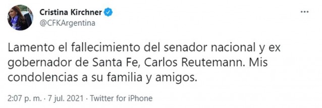 cfk carlos reutemann