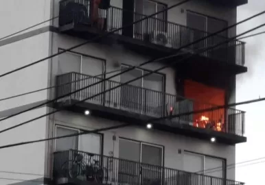 incendio en caseros