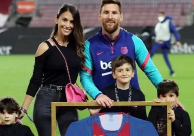 Antonela Roccuzzo Lionel Messi
