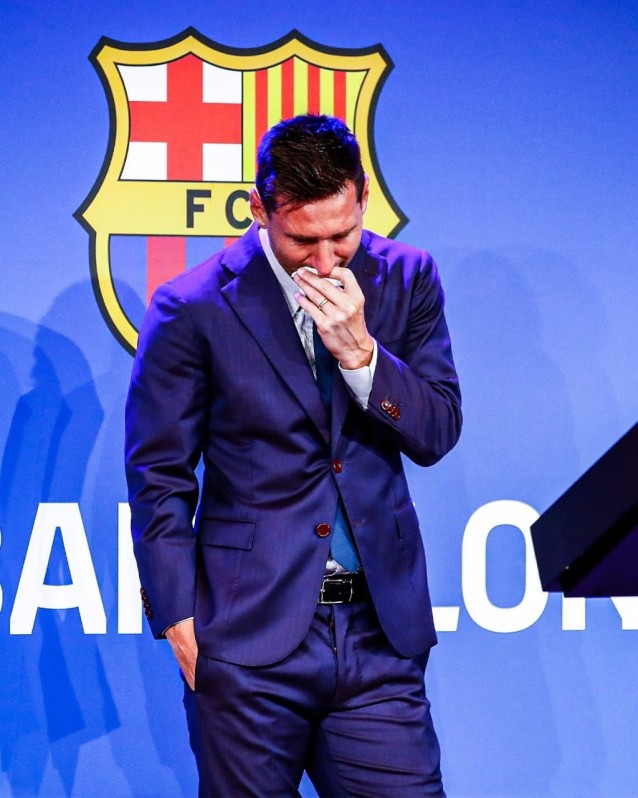 Lionel Messi Despedida del Barcelona