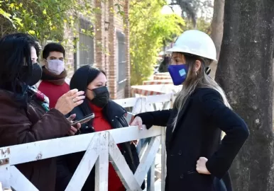 Malena Galmarini en Don Torcuato