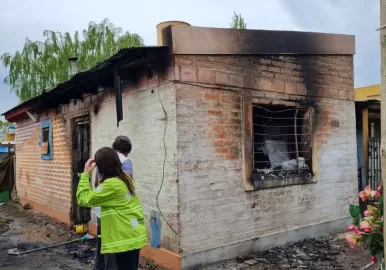 incendio casa bahia blanca