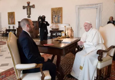 Papa Francisco - Martín Guzmán