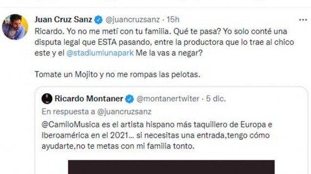 juan cruz sanz ricardo montaner
