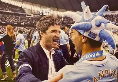 Kun aguero Liam Gallagher