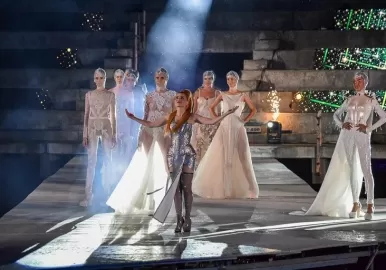 veronica de la canal desfile