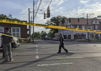 imágenes del tiroteo en Tennessee