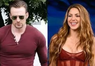 shakira chris evans