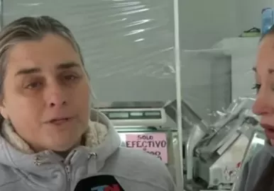 Mama del nene baleado en ciudad evita