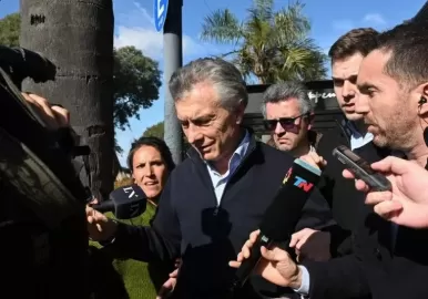 MAURICIO MACRI HAPPENING