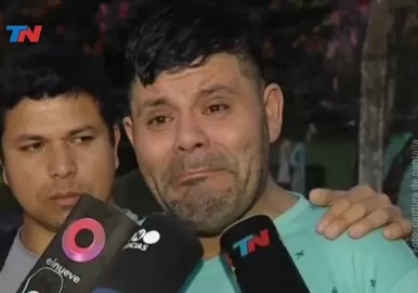 Papá del nene muerto en puerto madero tiago