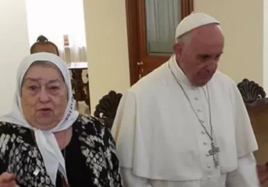 papa francisco hebe de bonafini