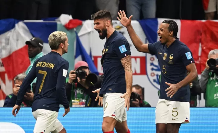 Francia - Inglaterra / Foto: Télam