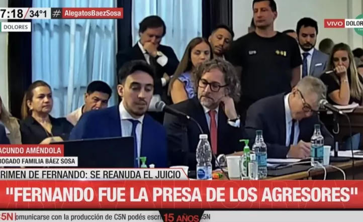 Facundo Améndola (Foto: Captura de TV)