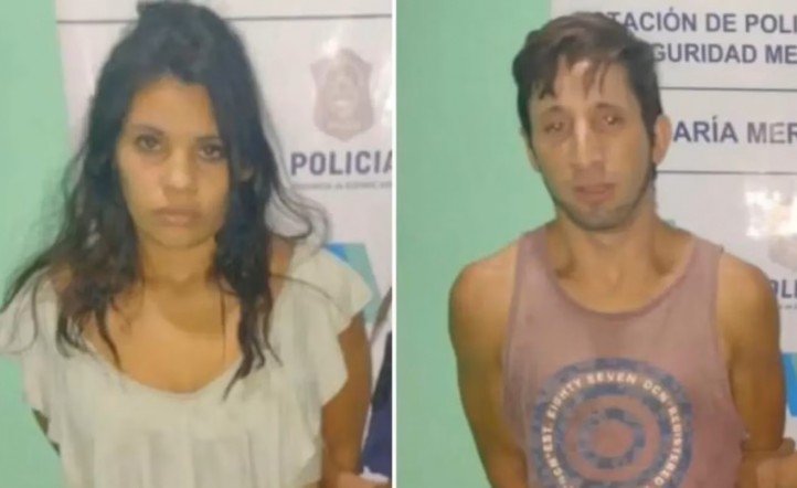 Jennifer Florencia Ríos, de 28 años, y su pareja, Brian Damián Martínez, de 26 años, fueron detenidos este martes por la tarde en su casa.