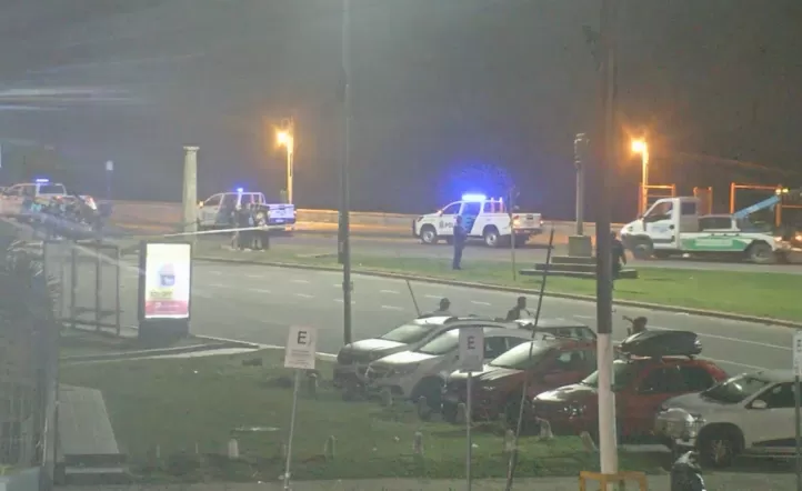 Foto: Captura de pantalla de un video de una cámara de seguridad