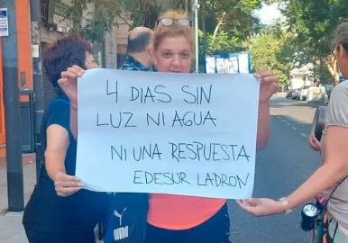 vecinos sin luz flores