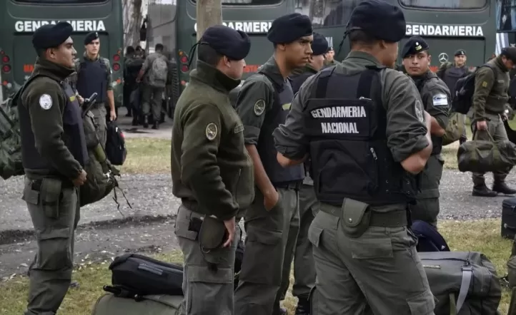 Militares a Rosario