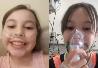 Título zahira nena de 12 años que espera un trasplante