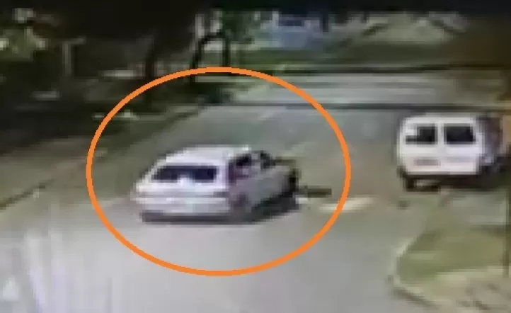 Foto: Captura de pantalla de cámara de seguridad municipal. (Gentileza: VíaSzeta))