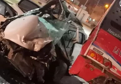 choque auto la matanz