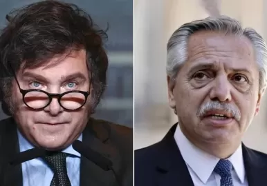 javier milei alberto fernandez