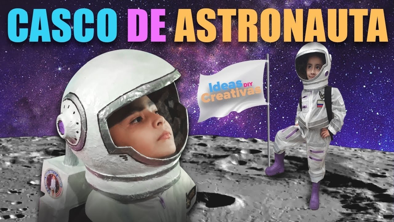 Cómo hacer un casco de astronauta fácil y rápido | InfoVeloz.com