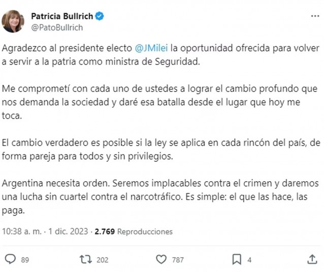 patricia bullrich