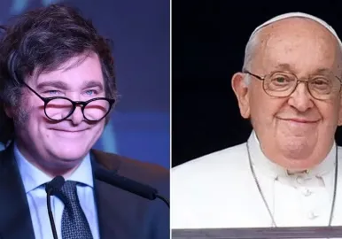 papa francisco javier milei