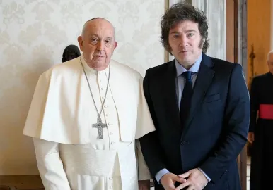papa francisco javier milei
