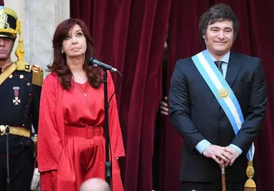 cristina kirchner javier milei