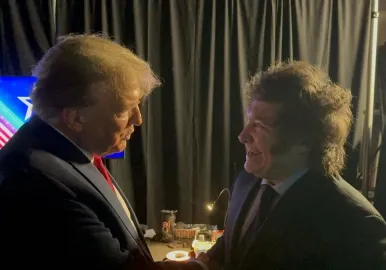 javier milei donald trumop