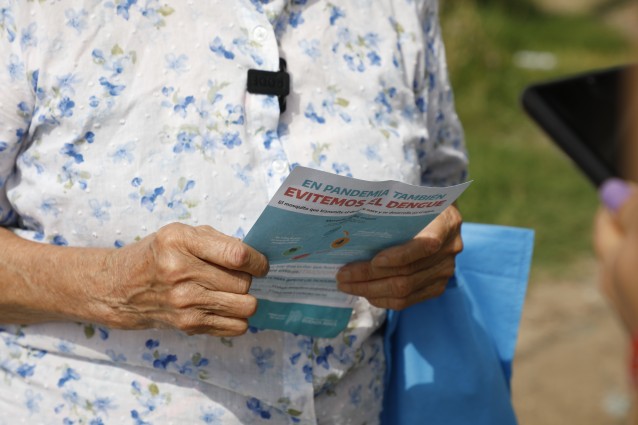Campaña fumigación dengue