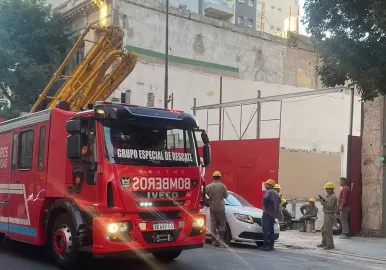 derrumbe en caballito