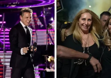 karina milei con luis miguel